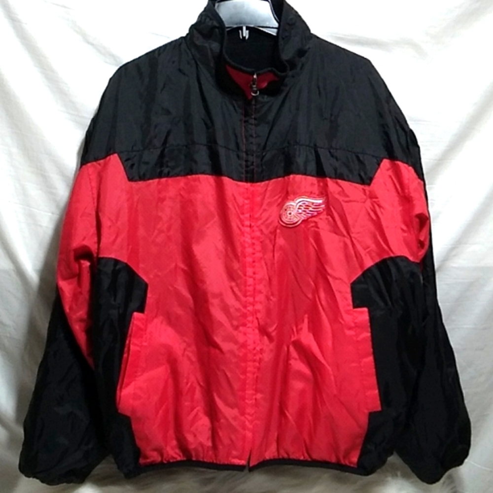(D-18) RARE! Red Wings Vintage Reversible Zip Up Coat Unisex